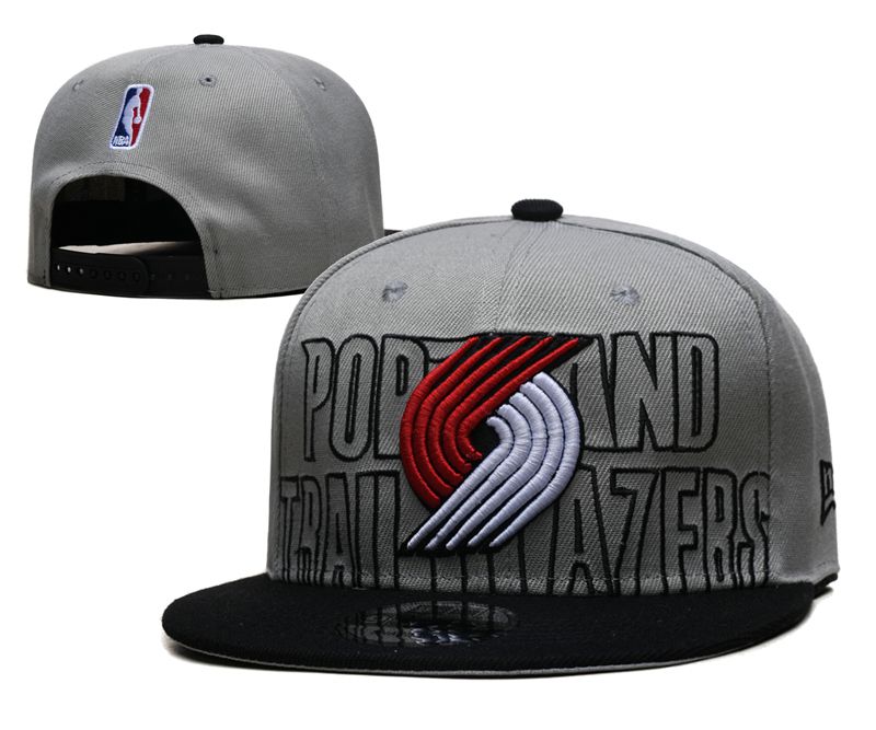 2023 NBA Portland Trail Blazers Hat TX 20230906
